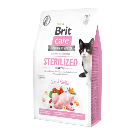 Brit Care Cat Grain Free Sterilized Sensitive 2 кг